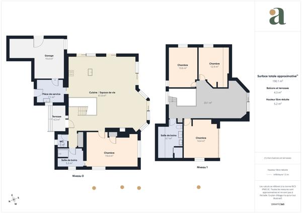 Maison récente- 159 m² 7 pièces Carnac