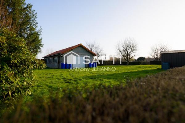 Maison 160 m² au calme avec beau terrain.