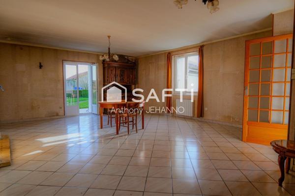 Maison 160 m² au calme avec beau terrain.