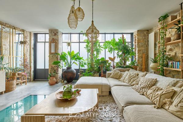 Ancienne boutique repensée en loft – Clignancourt – Jules Joffrin