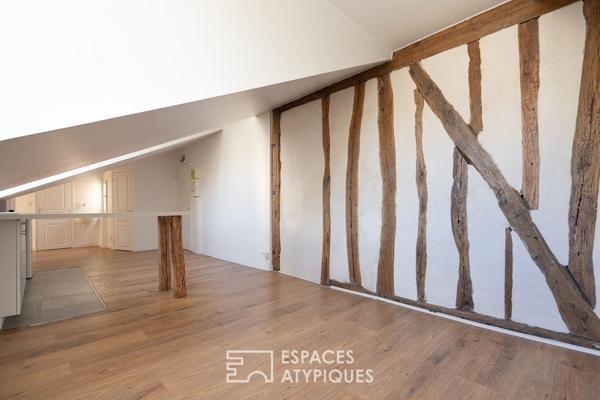 Appartement en dernier étage – Quartier Trudaine