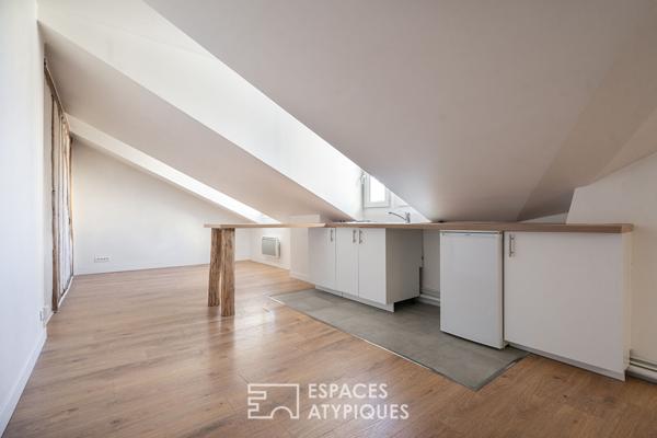 Appartement en dernier étage – Quartier Trudaine