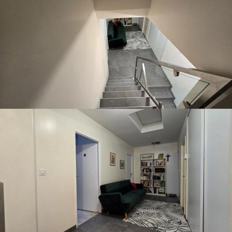 En Ardèche, dans la magnifique Vallée de l'Eyrieux et à 25 minutes de Valence et de l'autoroute A7, grande maison de 248 m² - belles prestations - Terrains plat - Bois - Source - Arrêt bus pr Valence