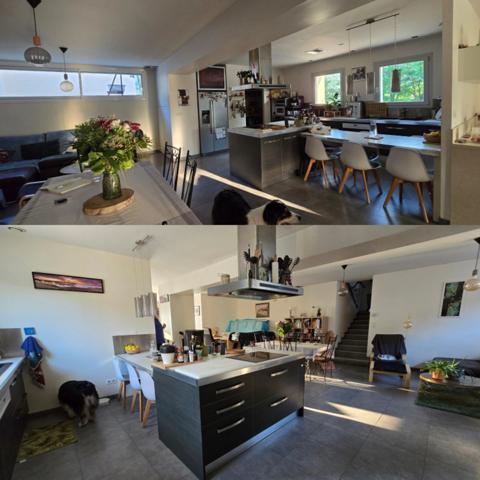 En Ardèche, dans la magnifique Vallée de l'Eyrieux et à 25 minutes de Valence et de l'autoroute A7, grande maison de 248 m² - belles prestations - Terrains plat - Bois - Source - Arrêt bus pr Valence