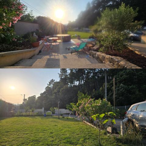 En Ardèche, dans la magnifique Vallée de l'Eyrieux et à 25 minutes de Valence et de l'autoroute A7, grande maison de 248 m² - belles prestations - Terrains plat - Bois - Source - Arrêt bus pr Valence