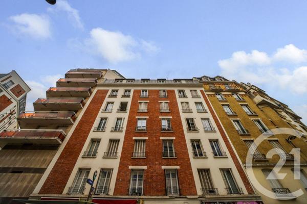 Appartement F1 à vendre  2 pièces - 34,20 m2 PARIS - 75019