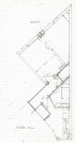 Appartement F1 à vendre  2 pièces - 34,20 m2 PARIS - 75019