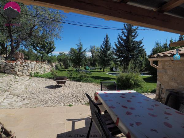 Villes-sur-Auzon (84570) Maison avec gîte attenant et piscine