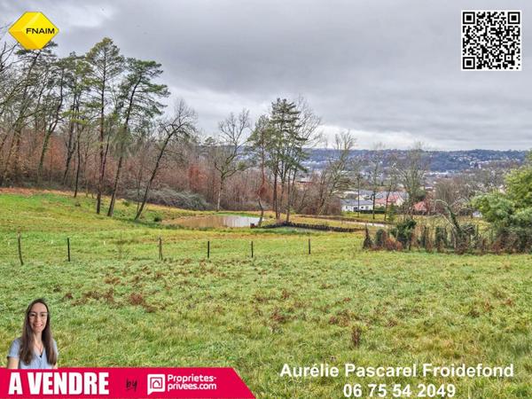 BRIVE - MALEMORT : TERRAIN CONSTRUCTIBLE avec VUE DEGAGEE - OPPORTUNITÉ RARE