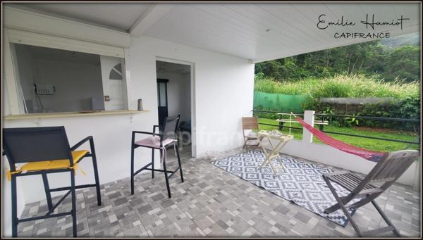 Appartement meublé - 2 pièces - terrasses et coin jardin