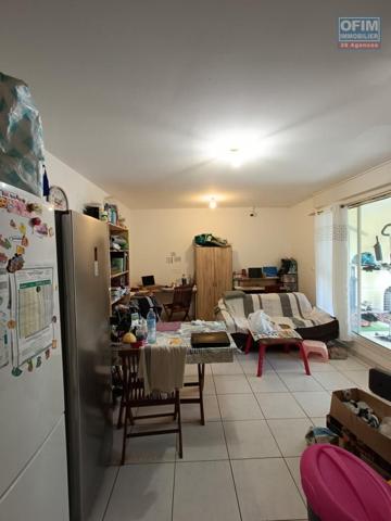 Appartement F3 vendu loué de 70m2 avec jardin au centre ville de Saint-André