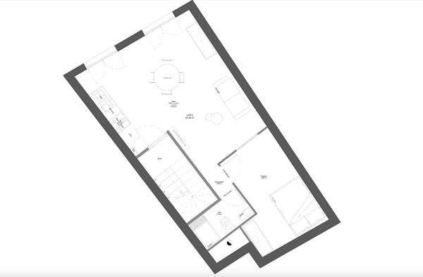 Appartement 2 pièces 37 m2