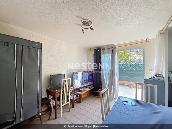 Studio avec coin nuit Vallauris - parking - terrasse