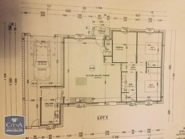 Maison à louer 4 pièces 93.25m²