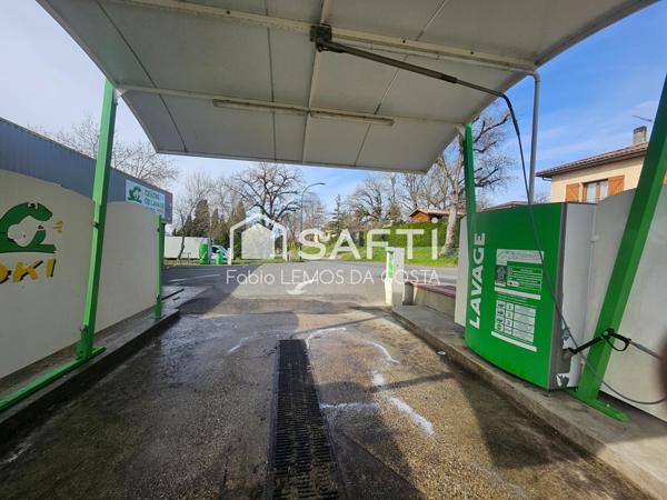 MUR/FOND DE COMMERCERCE STATION SERVICE ET MAISON