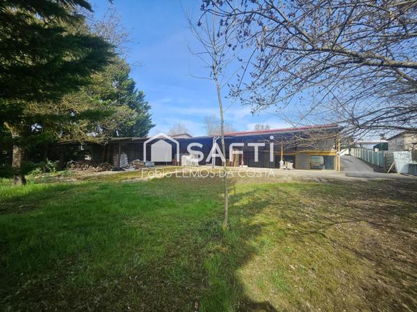 MUR/FOND DE COMMERCERCE STATION SERVICE ET MAISON