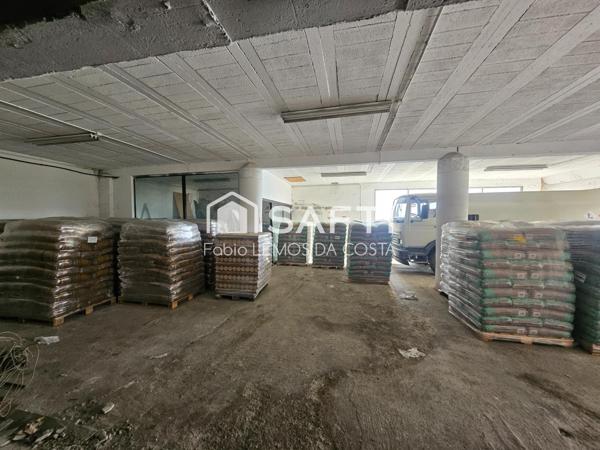 MUR/FOND DE COMMERCERCE STATION SERVICE ET MAISON