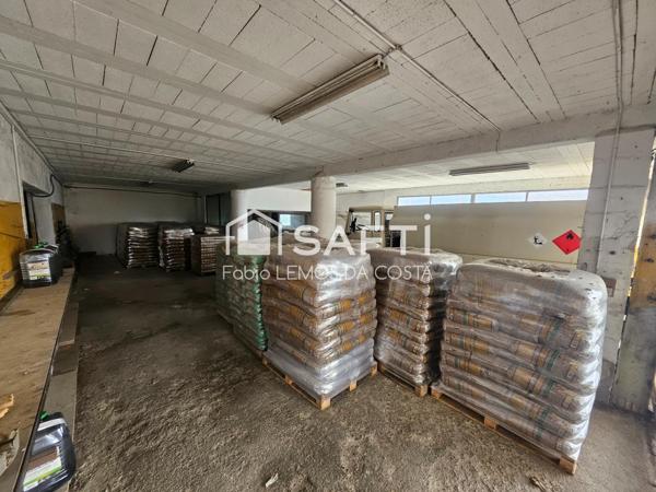 MUR/FOND DE COMMERCERCE STATION SERVICE ET MAISON