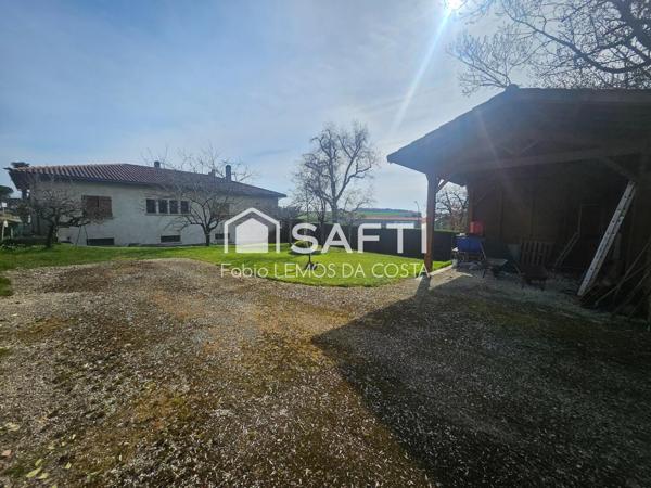 MUR/FOND DE COMMERCERCE STATION SERVICE ET MAISON