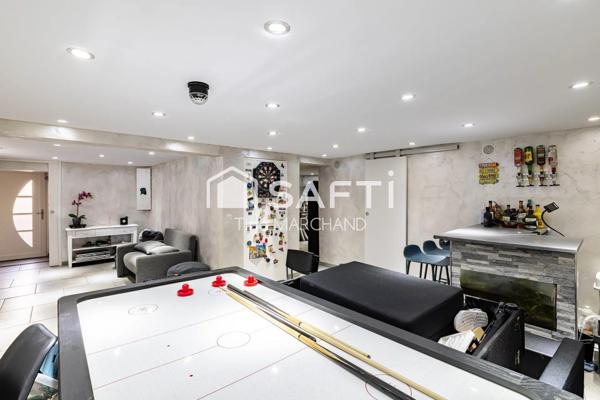 Maison familiale entièrement rénovée en 2024 (105 m² + sous-sol 75 m²) — Jardin Sud, Lisière de Forêt des Buttes du Parisis
