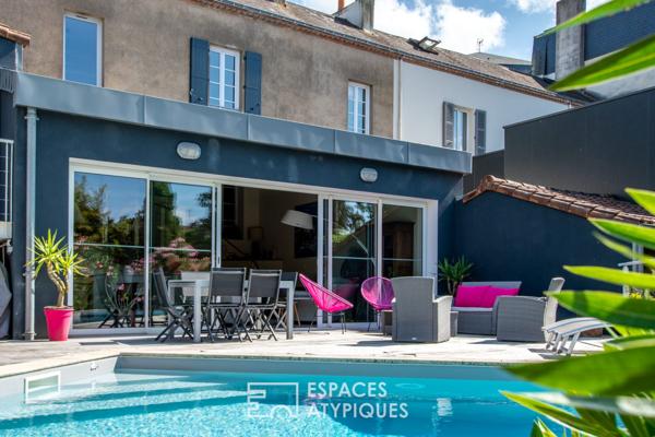 Propriété d’exception dans le Pentagone : L’élégance d’un parc privé entre patrimoine et design