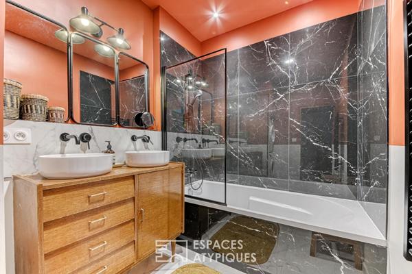 Haussmannien rénové par architecte à deux pas du métro