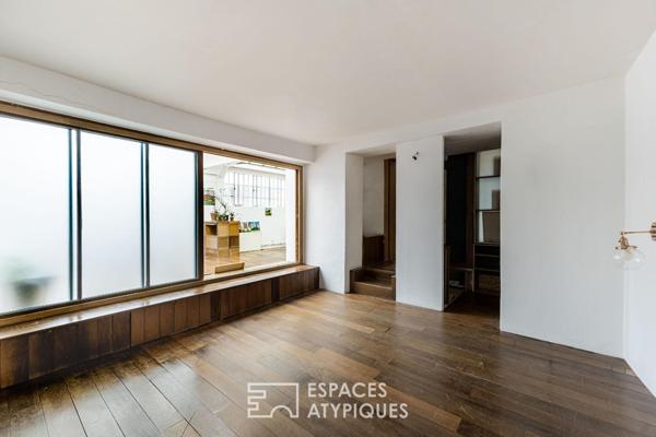 Atelier sous verrières à République