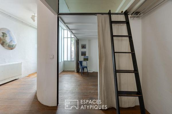 Atelier sous verrières à République