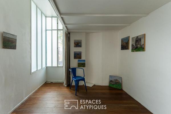 Atelier sous verrières à République