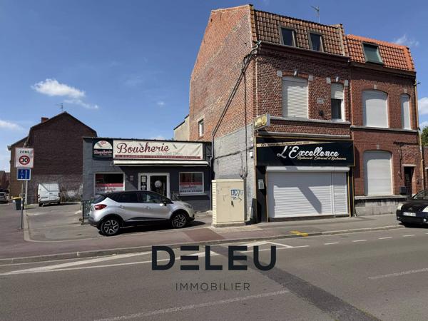 IMMEUBLE DE 311 m² : COMMERCE & HABITATION, FORT POTENTIEL