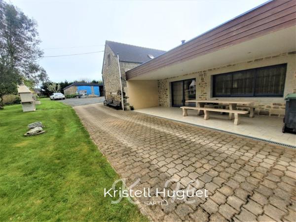 Maison en pierre rénovée