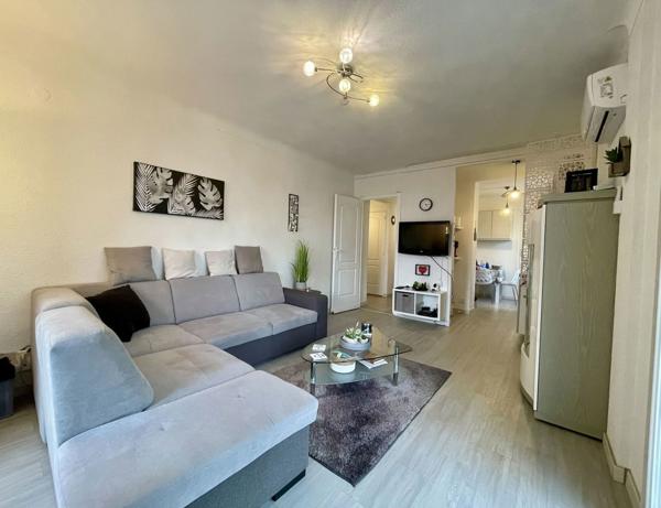Rare et recherché : appartement au cœur de Canet Plage vue mer