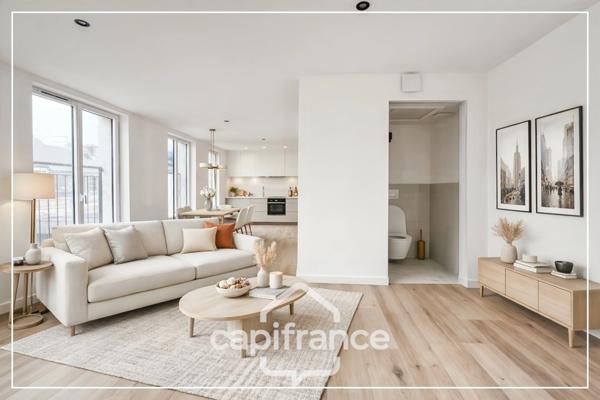 APPARTEMENT REFAIT A NEUF - EXPO PLEIN SUD - 5 FENETRES - GRANDE PIECE DE VIE - 1 CHAMBRE