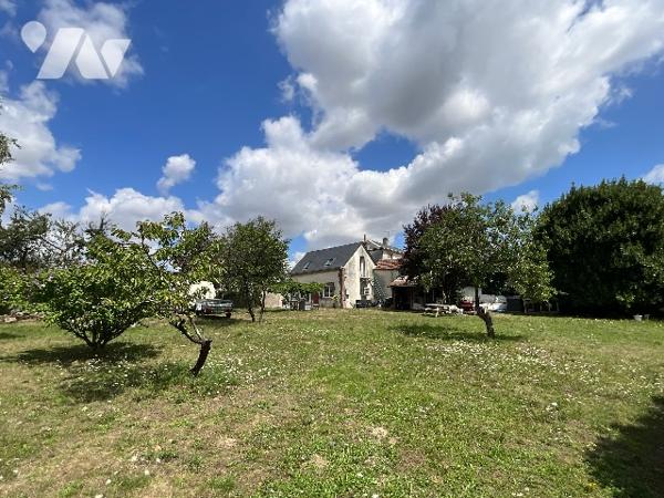 CHATEAU-RENAULT (37110) – Maison fin XIXe rénovée sur terrain arboré de 5 203 m² en cœur de ville