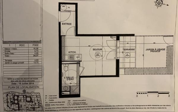 Vente Studio Saint-sebastien-sur-loire   