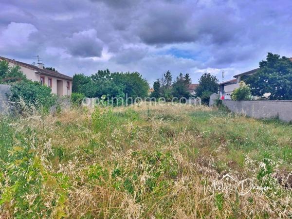 TOULOUSE LAFOURGUETTE, secteur calme, terrain plat à vendre de 1400 m²
