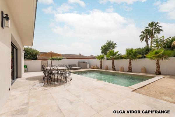 Dpt (), à vendre GRAU D'AGDE villa P6 195 m² avec piscine, garage, suites parentales