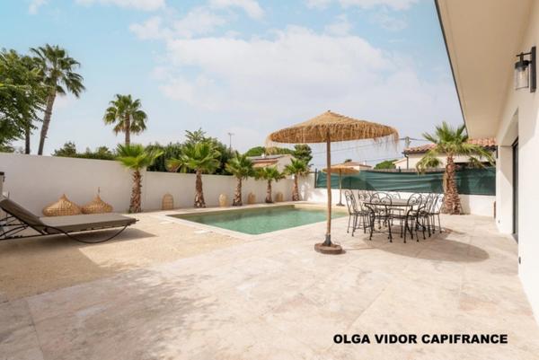 Dpt (), à vendre GRAU D'AGDE villa P6 195 m² avec piscine, garage, suites parentales