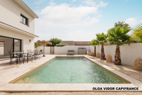 Dpt (), à vendre GRAU D'AGDE villa P6 195 m² avec piscine, garage, suites parentales