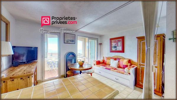 Appartement T1 bis, Les Issambres, 24 m2 VUE MER