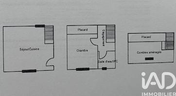 Maison à vendre 3 pièces 41 m² Flins-sur-Seine