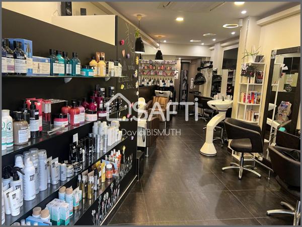 SALON DE COIFFURE A VENDRE DE 55 M2 Situé à COURBEVOIE AVENUE MARCEAU