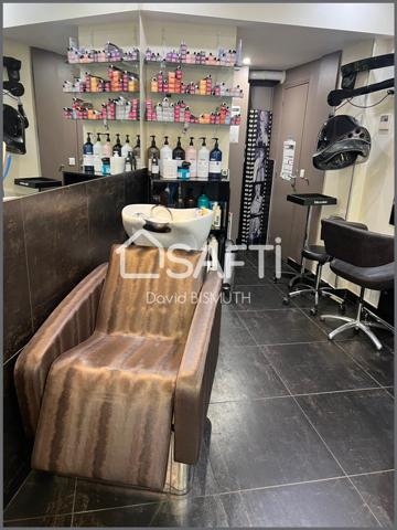SALON DE COIFFURE A VENDRE DE 55 M2 Situé à COURBEVOIE AVENUE MARCEAU