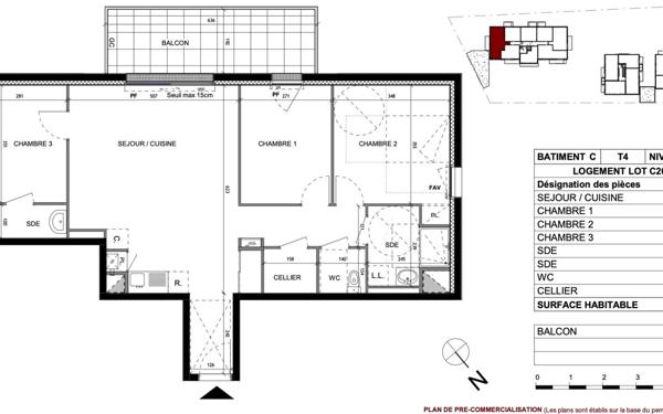Appartement à vendre    4 pièces • 81,15 m2 Saint-Père-en-Retz