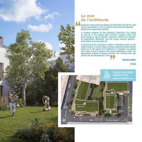 Appartement (neuf) à vendre 3 pièces 66 m² Saint-Gilles-Croix-de-Vie