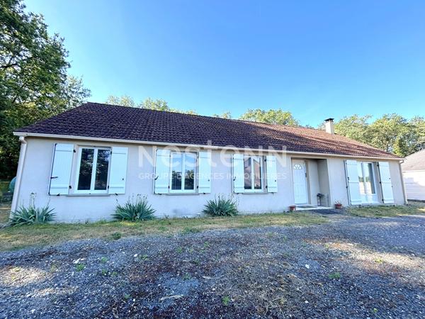 CHABRIS : MAISON DE PLAIN-PIED 5 CHAMBRES ENVIRONNEMENT CALME PROCHE COMMERCES (INDRE 36)