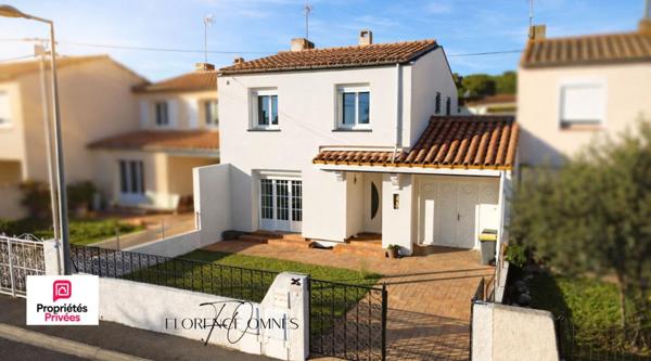 EXCLUSIVITE - Trèbes  Maison 85m2 - 3 chambres- Jardin - Garage