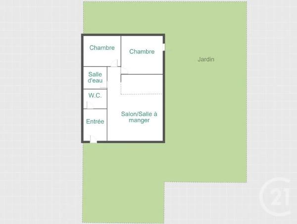 Maison à vendre  3 pièces - 57,07 m 2   EYSINES  - 33