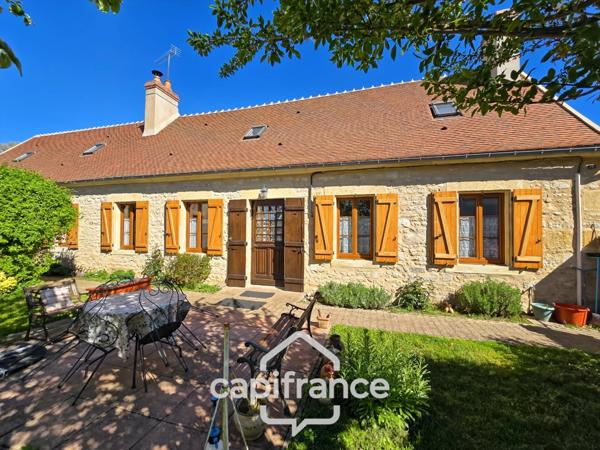 Longère de charme 123 m² – plain-pied à Prémery (58)– évolutive + terrain et dépendances