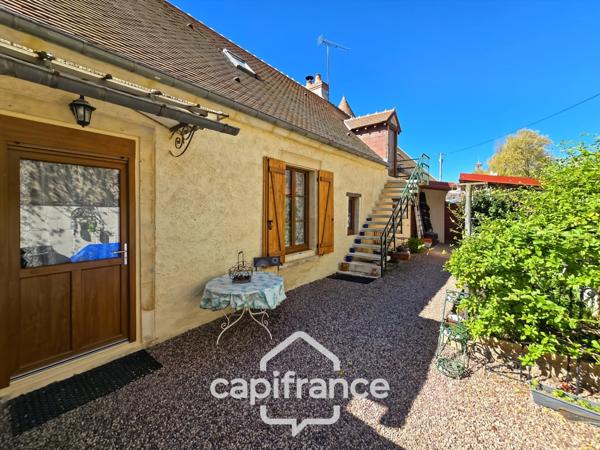 Longère de charme 123 m² – plain-pied à Prémery (58)– évolutive + terrain et dépendances